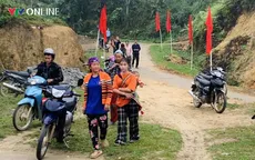 Cử tri Thuận Hòa nô nức đi bầu cử giữa mưa sớm vùng cao