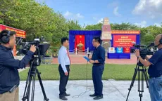 Câu chuyện tác nghiệp ngày bầu cử ở Trường Sa