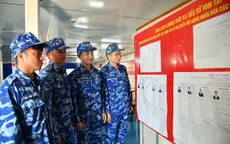 Ngày hội bầu cử lan tỏa từ đất liền đến biển đảo