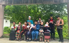 Không khí ngày hội bầu cử rộn ràng ở Làng Văn hóa các dân tộc Việt Nam