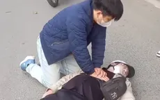 Bác sĩ kịp thời ép tim cứu sống nam thanh niên bị tai nạn giao thông