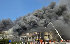 Cháy lớn tại nhà máy phụ tùng ô tô tại Hàn Quốc, ít nhất 50 người bị thương