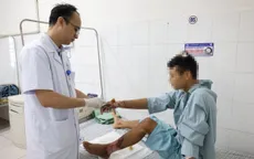 Nam thanh niên bị điện giật khi câu cá, cảnh báo nguy cơ từ đường dây điện