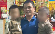 Về phép thăm quê, cán bộ công an cứu 2 cháu bé chới với giữa ao nước