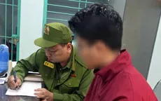 Nam thanh niên quay lén trong nhà vệ sinh nữ tại Hà Nội