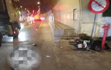 Xe máy lao vào lan can trước hầm Phú Gia, 2 người tử vong