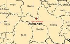 Động đất gây rung lắc nhiều nơi ở Quảng Ngãi