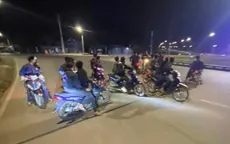 Tụ tập phóng nhanh, vượt ẩu, 13 thanh thiếu niên bị xử lý