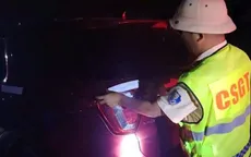 Dừng xe sai quy định trên cao tốc để ngủ, tài xế và chủ xe bị phạt 77 triệu đồng