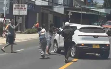 Lâm Đồng: Tạm giữ thanh niên đập phá xe taxi trên Quốc lộ 20