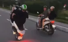 Xử lý người nước ngoài “bốc đầu” xe máy trên đường phố Đà Nẵng