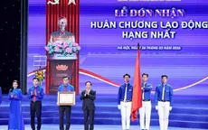 Đoàn Thanh niên Cộng sản Hồ Chí Minh đón nhận Huân chương Lao động hạng Nhất