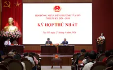 Tây Hồ (Hà Nội) bầu chức danh Chủ tịch HĐND và Chủ tịch UBND phường