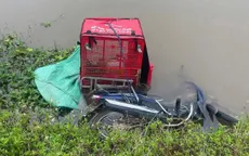 Phát hiện thi thể nam shipper dưới sông ở Ninh Bình