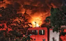 Cháy lớn xưởng gỗ trong đêm tại phường Thanh Liệt, Hà Nội