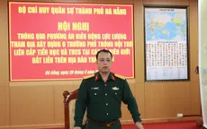 Bộ CHQS thành phố Đà Nẵng điều động lực lượng xây dựng 6 trường nội trú tại các xã biên giới
