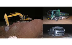 Kiểm tra đột xuất, phát hiện vận chuyển đất không phép tại KCN Biên Hòa 1