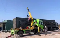 Phạt hơn 77 triệu đồng xe đầu kéo chở quá tải trên cao tốc