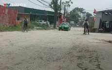 Nghệ An: Đường Cao Xuân Huy xuống cấp, gây khó khăn cho người dân khi đi lại