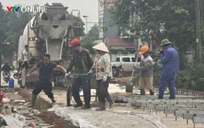 Phú Thọ: Gấp rút sửa chữa cầu Tứ Mỹ, phấn đấu thông xe dịp 30/4