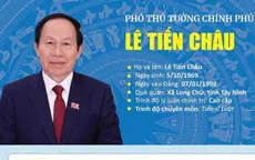 Infographic: Tiểu sử tóm tắt Phó Thủ tướng Chính phủ Lê Tiến Châu