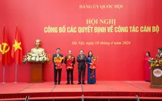 Chủ tịch Quốc hội Trần Thanh Mẫn trao quyết định chỉ định Bí thư Đảng ủy 3 cơ quan của Quốc hội