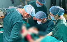 Cứu cô gái bị tai nạn xe tải suýt phải cắt cụt chân