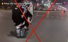 Livestream “bốc đầu” câu view, 4 thanh niên ở Hưng Yên bị xử lý