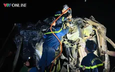 Tuyên Quang: Xuyên đêm cứu nạn xe chở vật liệu rơi xuống vực sâu 80m