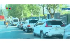 Quá tải bãi đỗ xe tại trung tâm Đà Lạt