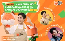 Anh Mặt Vuông từng không nghĩ có một ngày mình nói về chăm da