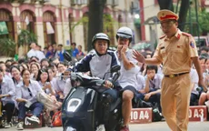 Hà Nội: Hơn 1.200 học sinh được tuyên truyền kỹ năng lái xe an toàn