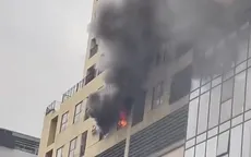 Hà Nội: Cháy căn hộ chung cư trên phố  Vương Thừa Vũ, kịp thời cứu 3 người