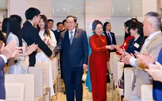 Chủ tịch Quốc hội Trần Thanh Mẫn gặp gỡ cộng đồng người Việt Nam tại Italy