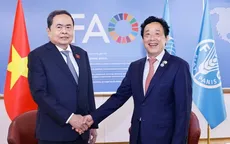 Chủ tịch Quốc hội Trần Thanh Mẫn gặp Tổng Giám đốc FAO