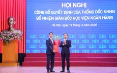 Thống đốc Ngân hàng Nhà nước Việt Nam trao Quyết định bổ nhiệm Giám đốc Học viện Ngân hàng