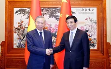 Tổng Bí thư, Chủ tịch nước Tô Lâm hội kiến Chủ tịch Chính hiệp toàn quốc Trung Quốc