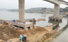 Sửa chữa trụ cầu sông Lô chậm tiến độ