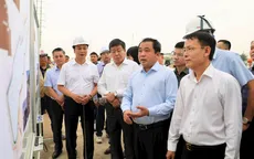 Bí thư Thành ủy Hà Nội kiểm tra, yêu cầu đẩy nhanh các công trình trọng điểm