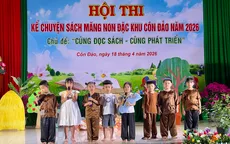 Nghe măng non kể chuyện sách ở đặc khu Côn Đảo