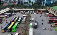 Các đơn vị vận tải khách điều chỉnh khai thác, gom chuyến đảm bảo phục vụ dịp nghỉ lễ