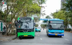 Hà Nội tăng tốc chuyển đổi xe buýt xanh