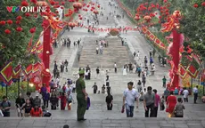 Đền Hùng đón hàng vạn du khách trong 3 ngày đầu Lễ hội