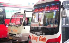 Hà Nội: Bến xe tăng chuyến phục vụ cao điểm nghỉ lễ, nhà xe lo vắng khách