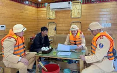 Hà Nội: Đảm bảo an toàn giao thông đường thủy thượng nguồn sông Hồng dịp nghỉ lễ