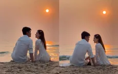 Sao Việt: Hòa Minzy tung loạt đi biển cùng chồng bộ đội 'gây sốt' mạng xã hội