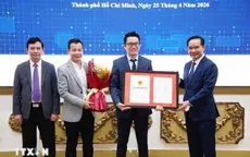 TP. Hồ Chí Minh trao giấy chứng nhận đầu tư cho 4 dự án công nghệ cao