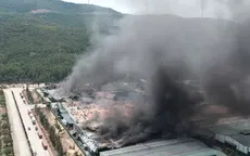 Cháy lớn nhà xưởng trong khu công nghiệp ở Gia Lai, thiệt hại hàng tỷ đồng