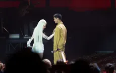 Nguyễn Hùng hát 'Cảm ơn người đã thức cùng tôi" với Phùng Khánh Linh trong concert 3.500 khán giả