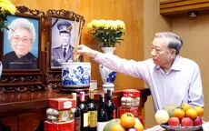 Tổng Bí thư, Chủ tịch nước Tô Lâm dâng hương tưởng nhớ các đồng chí lãnh đạo tiền bối